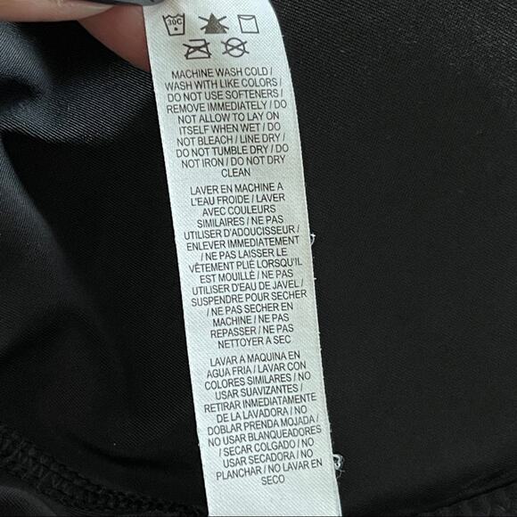 Nike Womens Shape Dri-fit Sports Bra Small Front Zip Athletic Logo Swoosh Gym - Picture 7 of 11